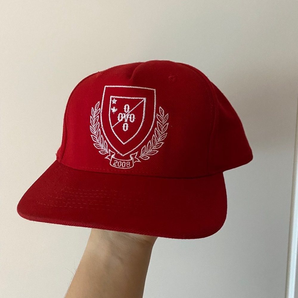OVO DRAKE OCTOBER'S VERY OWN OWL RARE 2008 SNAPBACK CAP HAT MADE IN USA